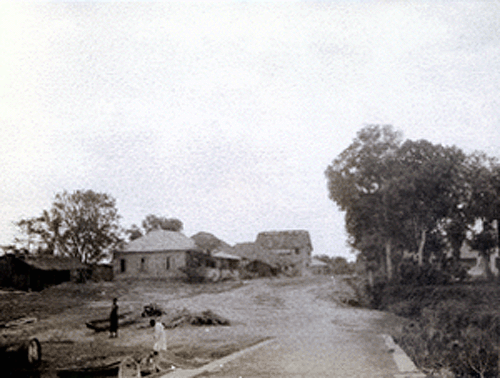 The town of Sembehu (Sembehun) in Bagru Chiefdom, Moyamba District